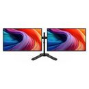 2x HP E27u G4 27" QHD USB-C Monitor with Dual Arm Stand