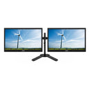 2x Philips 272S4 27" Monitor with Dual Arm Stand