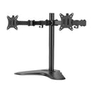 2x Samsung S27E450B 27" Full HD Monitor with Dual Arm Stand