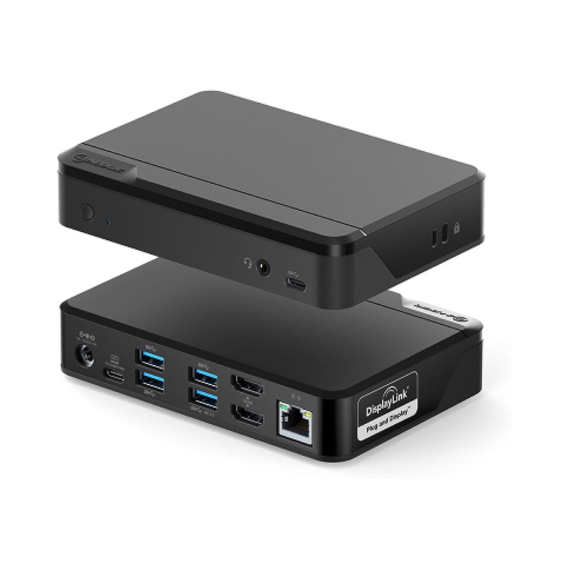ALOGIC Universal Twin HD Pro Docking Station (DUTHDPR) USB-C HDMI DP USB-A