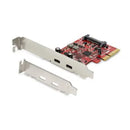 Lenovo Dual USB-C PCIE Expansion Card (01YW000) - Low profile