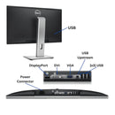 Dual Dell P2414HB 24" Full HD Monitors with Dual Arm Stand