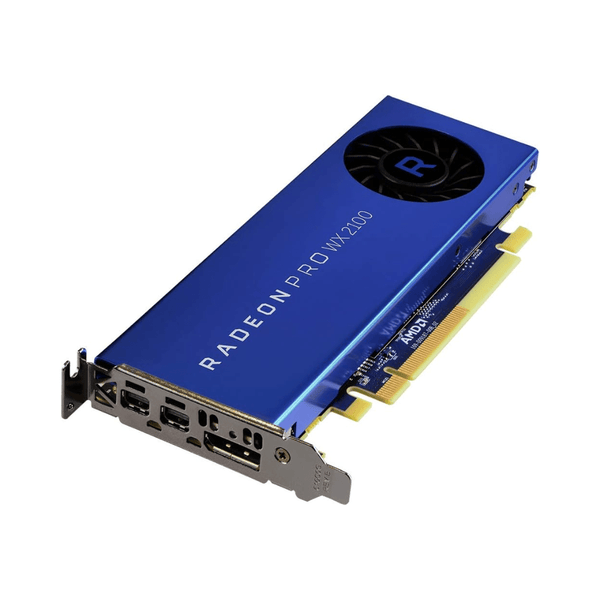 AMD RADEON PRO WX 2100 2GB GDDR5 Low Profile Graphics Card - UN Tech