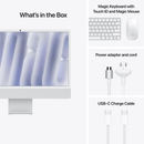 Apple iMac 2021 24" M1 8-core CPU 16GB RAM 1TB macOS Tahoe - Silver with Keyboard and Mouse