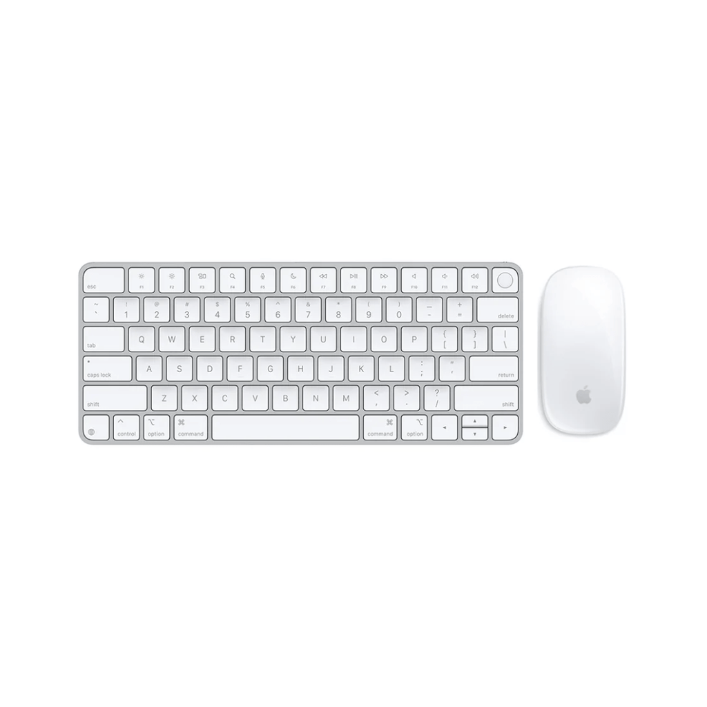 Apple Magic Keyboard with Touch ID (A2449) and Magic Mouse 2