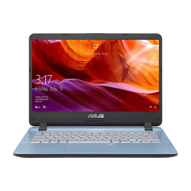Asus VivoBook X407UA Laptop 14" HD i7 7500U 8GB RAM 256GB SSD Win 11 - Ice Blue - UN Tech