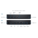 Dell D6000 Ultra 4K Docking Station with Charger (M4TJG)