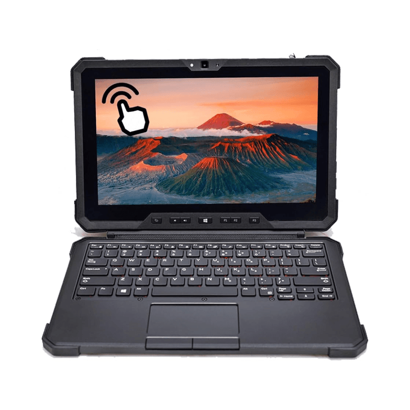 Dell Latitude 7212 Rugged Tablet 11.6" i5 6300U 8GB RAM 256GB SSD Win 11 - with Keyboard & Stand - UN Tech
