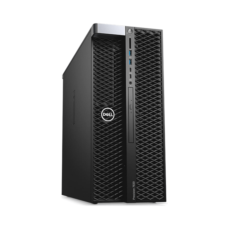 Dell Precision 7820 Tower Workstation Dual Xeon Silver 4110 32GB RAM 512GB SSD Dual Quadro P600 Win 10 Pro - UN Tech