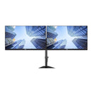 Dual Dell P2419H 24" Full HD Monitors with Dual Arm Stand - UN Tech