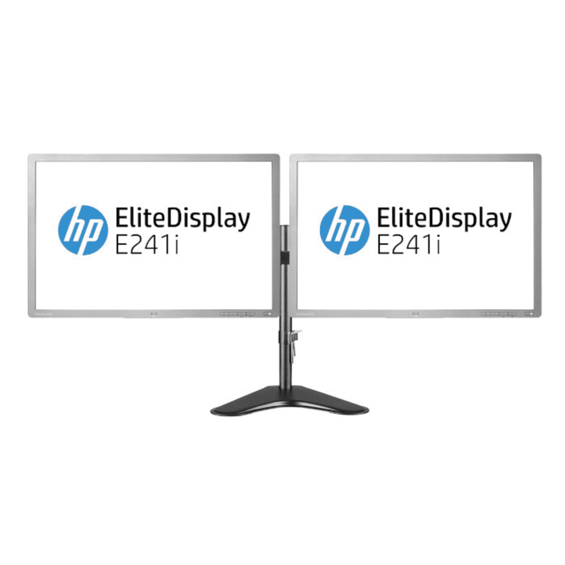 Dual HP EliteDisplay E241i 24