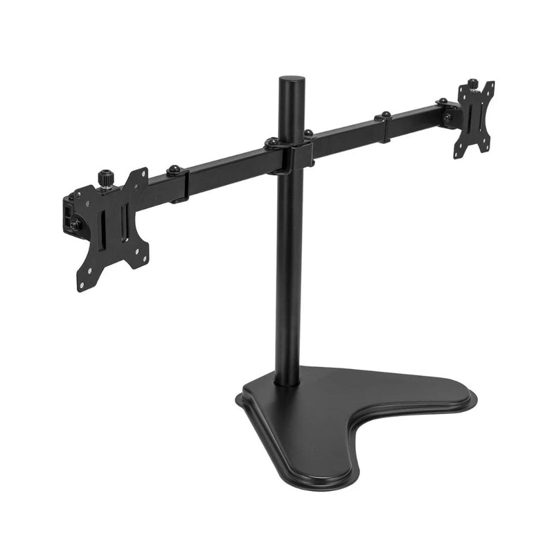 Dual HP EliteDisplay E243M 24" IPS FHD Monitor with Dual Arm Stand - UN Tech