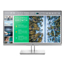 Dual HP EliteDisplay E243M 24" IPS FHD Monitors with Dual Arm Stand