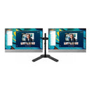 Dual HP EliteDisplay E243M 24" IPS FHD Monitors with Dual Arm Stand B