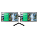 Dual HP EliteDisplay E243M 24" IPS FHD Monitors with Dual Arm Stand B