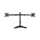 Dual HP P240VA 24" Full HD Monitor with Dual Arm Stand - UN Tech