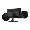 Buy Dual Lenovo P24h - 2L 23.8" QHD Monitor with Dual Arm Stand - USB - C Daisy Chain - UN Tech