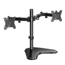 Dual Lenovo ThinkVision P24h - 10 23.8” Wide QHD USB C Monitor with Dual Arm Stand