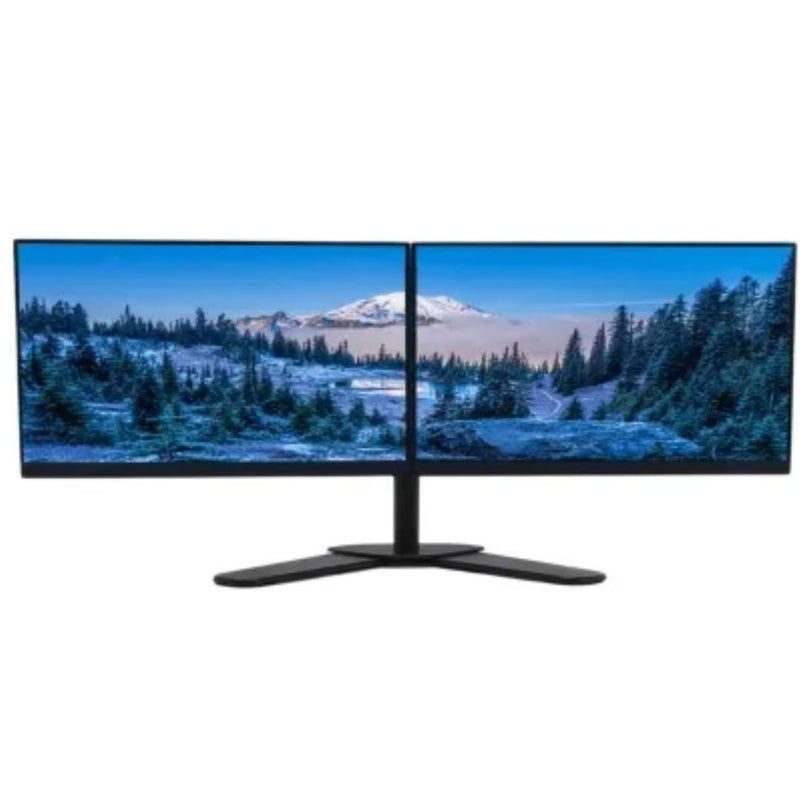 Dual Philips 24 inch FHD 1920x1080 Slim Bezel less Monitors with Dual