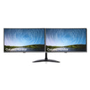 Buy Dual Samsung C27R500FHE 27" Curved Monitor FHD HDMI VGA with Dual ARM Stand - UN Tech
