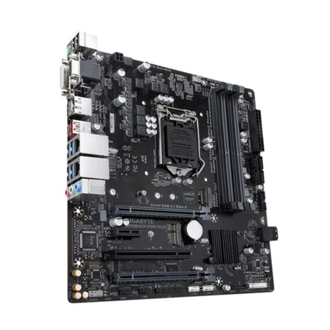 Bytespeed Q370m Computer Gigabyte Q370M D3H GSM Plus LGA1151 DDR4 Micro-ATX Motherboard
