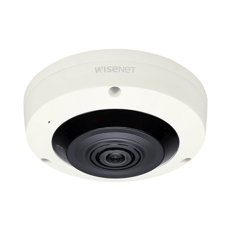 Hanwha Wisenet XNF - 8010R 6MP Indoor Fisheye Camera - Brand New - UN Tech