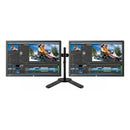 HP Z24i 24" 1920x1200 IPS Monitor 2 pcs and Dual Arm Stand