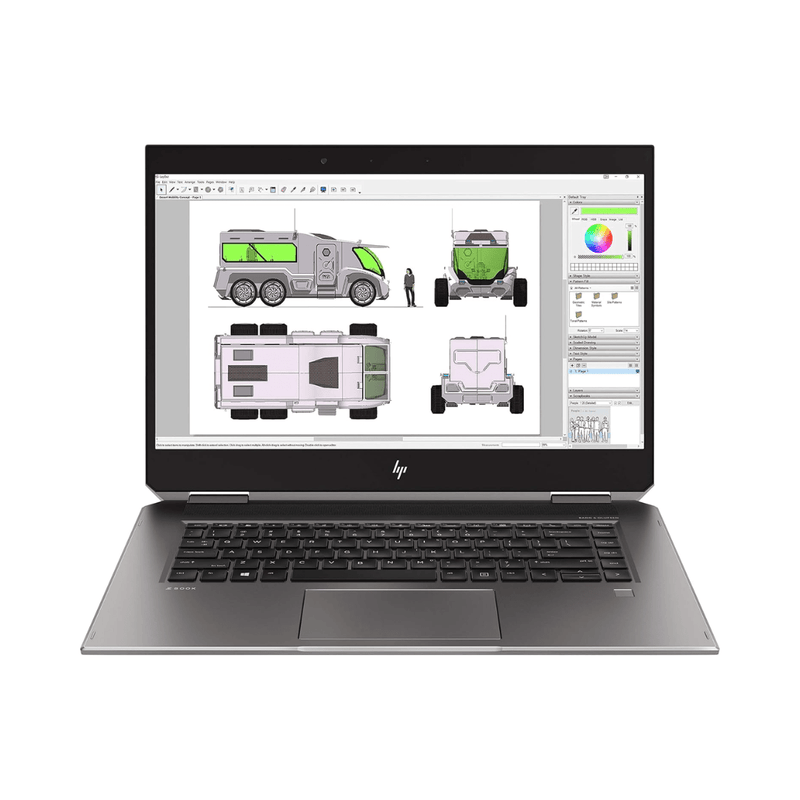 HP ZBook Studio x360 G5 2 - in - 1 Touch Xeon E - 2186M 32GB RAM 1TB SSD P1000 Win 11 - UN Tech