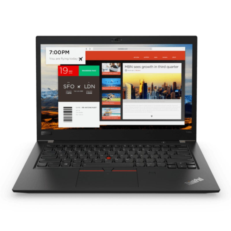 Lenovo ThinkPad T480 Laptop 14" FHD i7 8550U 16GB RAM 256GB SSD Win 11 - UN Tech