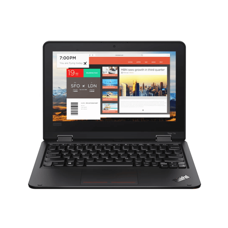 Lenovo ThinkPad Yoga 11e Gen 6 2 - in - 1 Laptop 11.6" M3 8100Y 8GB RAM 256GB SSD Win 11 B - UN Tech
