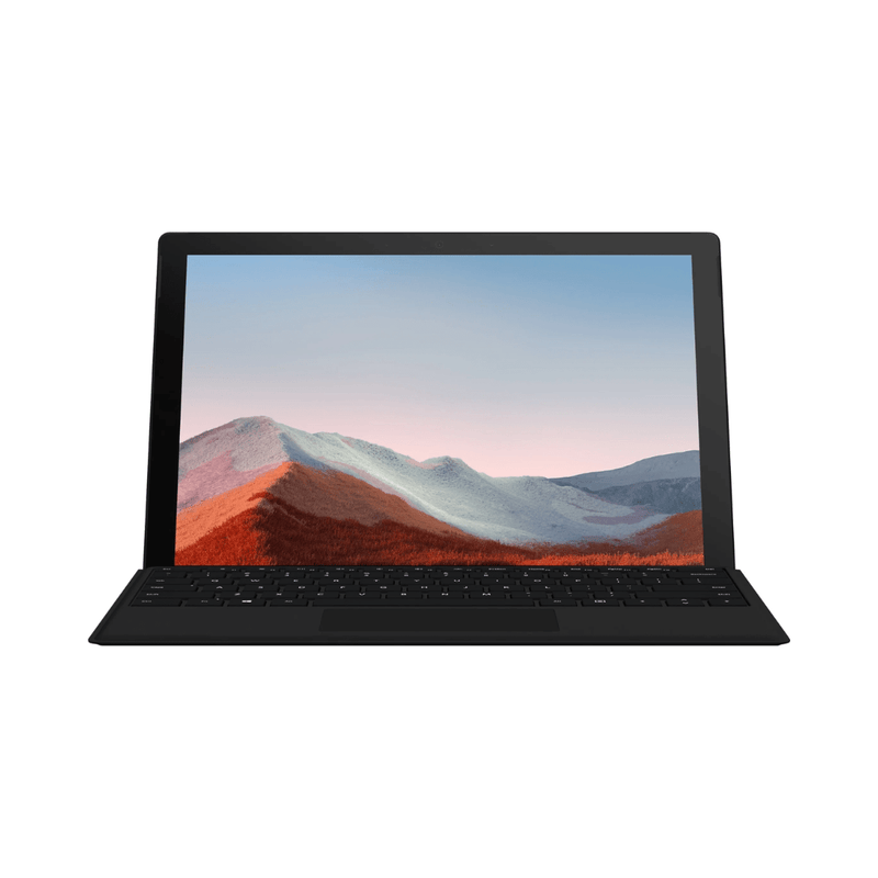 Microsoft Surface Pro 7+ 12" i5 1135G7 8GB RAM 256GB SSD Win 11 with Keyboard - Black - UN Tech
