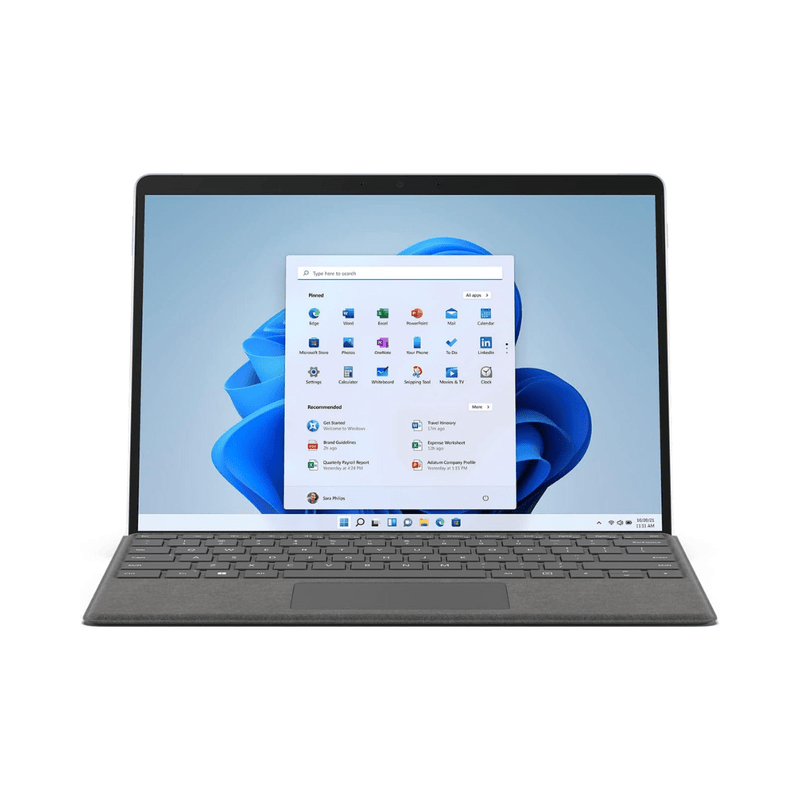 Microsoft Surface Pro 8 LTE 13" i7 1185G7 16GB RAM 512GB SSD Platinum with Keyboard and Stylus - Premium - UN Tech