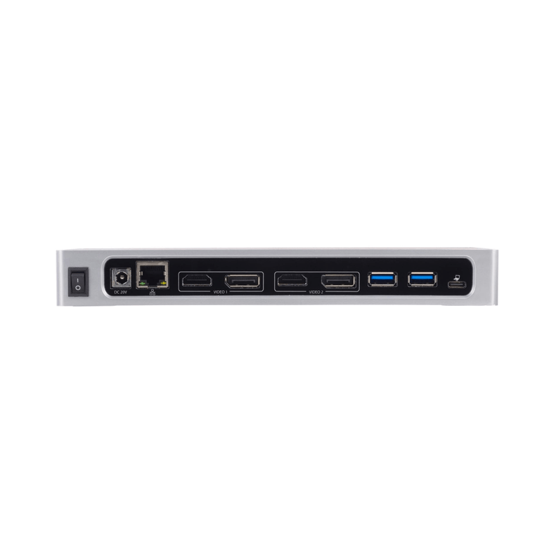 StarTech.com Dual Monitor 4K USB - C Docking Station HDMI DP USB - A Ports DK30A2DH - UN Tech