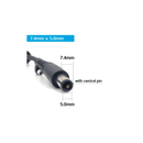 Dell 7.4 mm barrel 65 W AC Adapter - AU Cord UN Tech