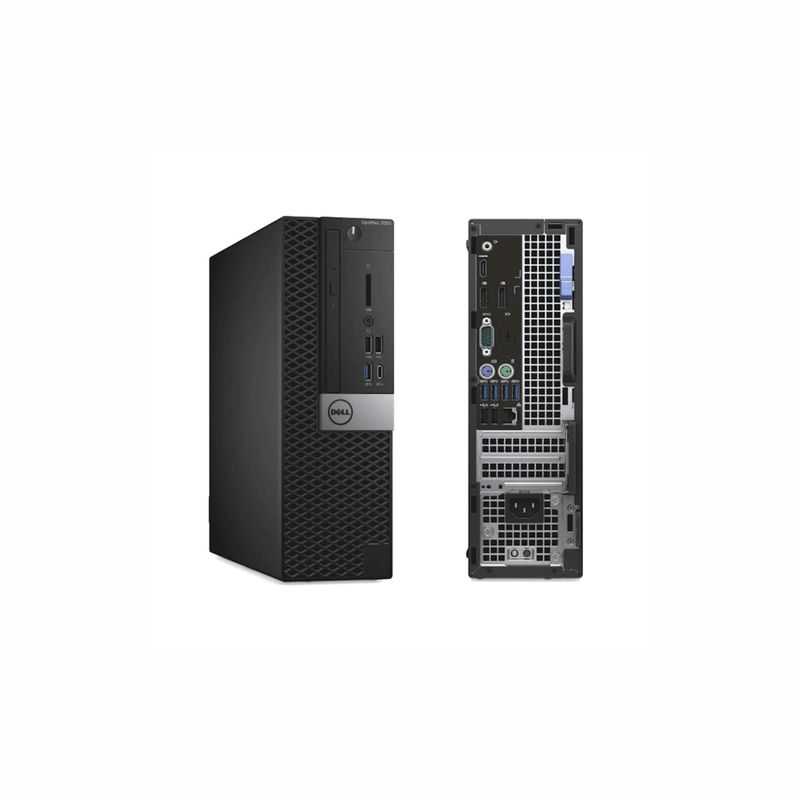 Dell Optiplex 7050 SFF Desktop PC i5 7500 8/16GB RAM 256/512/1TB SSD Win 10 Pro WiFi UN Tech