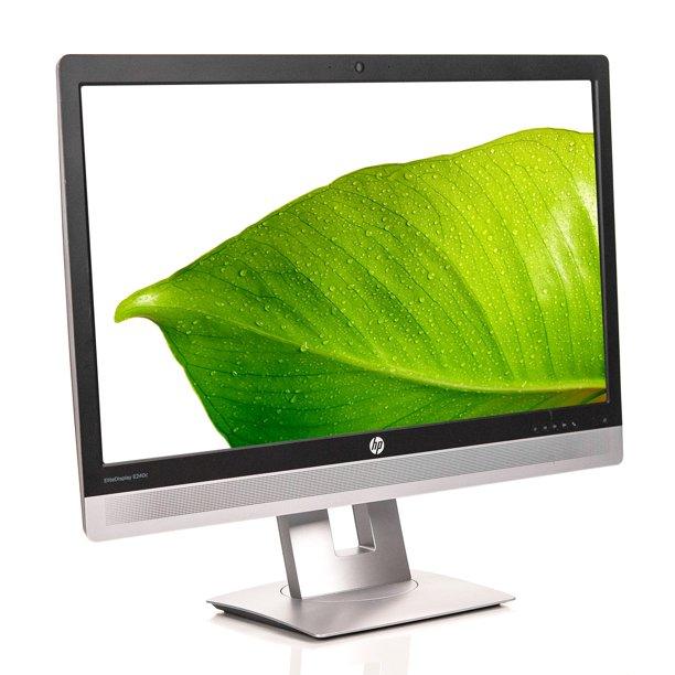 HP E240c 23.8" Full HD IPS Video Conferencing Monitor WEBCAM VGA HDMI DP - UN Tech
