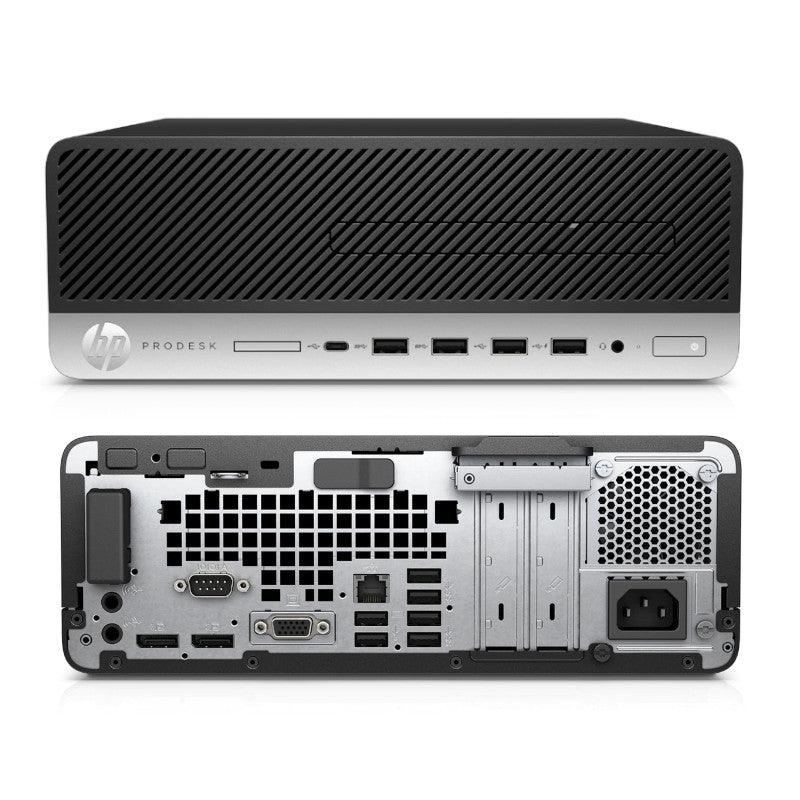 HP ProDesk 600 G4 SFF Desktop PC i5-8500 16GB RAM 256GB SSD Win 11 - UN Tech